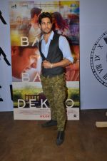 Sidharth Malhotra promote film Baar Baar Dekho on August 2nd 2016